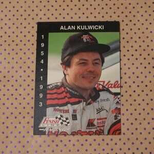 In Memory of Alan Kulwicki Nascar Card